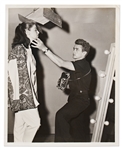 Silver Gelatin 8 x 10 Photo of James Dean Taken by Photographer Pat Clark