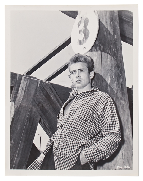 Silver Gelatin 8'' x 10'' Photo of James Dean from ''East of Eden''