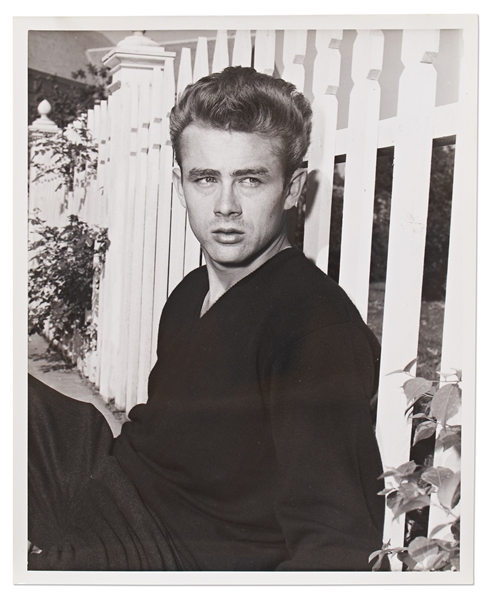 Silver Gelatin 8'' x 10'' Photo of James Dean from ''East of Eden'' by Photographer Bert Six