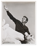 Silver Gelatin 8 x 10 Photo of James Dean Taken by Photographer Bert Six