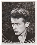 Silver Gelatin 8 x 10 Photo of James Dean Taken by Photographer Bert Six