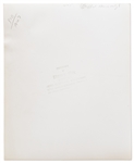 Silver Gelatin 8'' x 10'' Photo of James Dean Taken by Photographer Bert Six