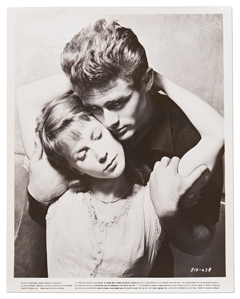 Silver Gelatin 8'' x 10'' Photo of James Dean and Julie Harris from ''East of Eden''