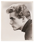 Silver Gelatin 8 x 10 Headshot Photo of James Dean Taken by Talbot Studios