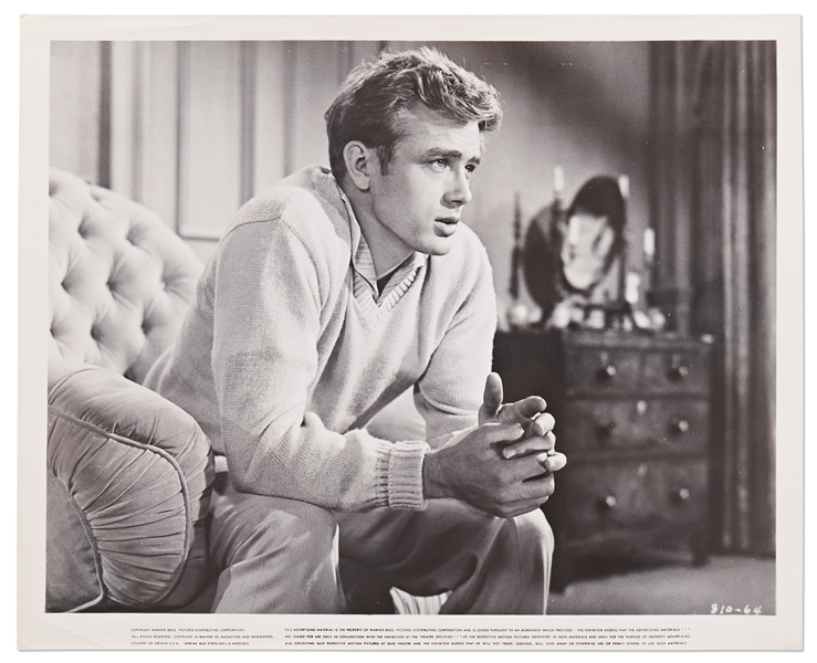 Silver Gelatin 8'' x 10'' Photo of James Dean from ''East of Eden''