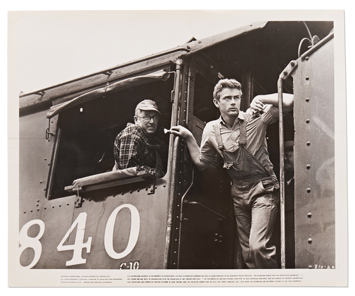 Silver Gelatin 8'' x 10'' Photo of James Dean from ''East of Eden''