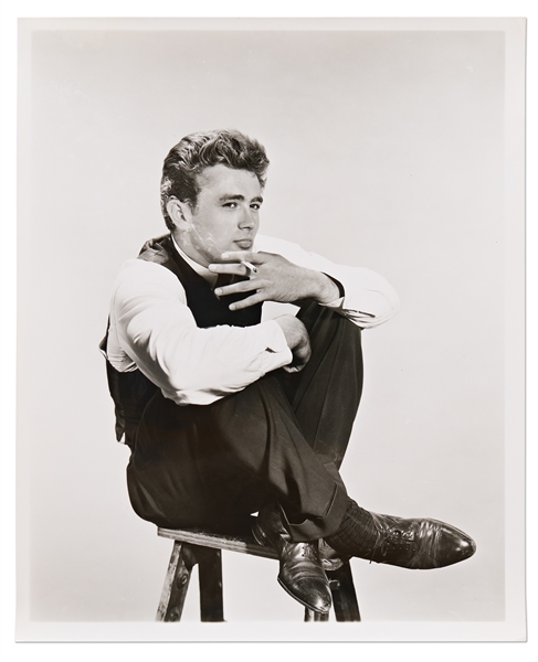 Silver Gelatin 8'' x 10'' Photo of James Dean from ''East of Eden''