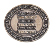 Apollo 14 Flown Robbins Medallion -- Serial #177 From the Personal Collection of Astronaut Story Musgrave and With His LOA