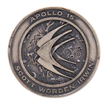 Apollo 15 Flown Robbins Medallion -- Serial #87 From the Personal Collection of Astronaut Story Musgrave and With His LOA
