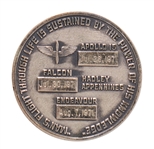 Apollo 15 Flown Robbins Medallion -- Serial #87 From the Personal Collection of Astronaut Story Musgrave and With His LOA