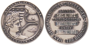 Apollo 17 Flown Robbins Medallion, Serial #30 -- The Scarcest Flown Robbins Medal With Only 80 Flown -- From the Personal Collection of Astronaut Story Musgrave and With His LOA