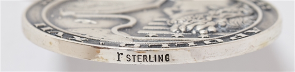 Apollo 17 Flown Robbins Medallion, Serial #30 -- The Scarcest Flown Robbins Medal With Only 80 Flown -- From the Personal Collection of Astronaut Story Musgrave and With His LOA