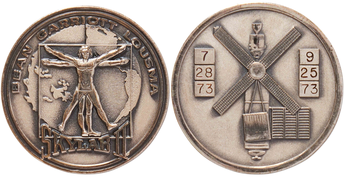 Flown Robbins Medallion from Skylab II -- From the Personal Collection of Astronaut Story Musgrave and With His LOA