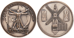 Flown Robbins Medallion from Skylab II -- From the Personal Collection of Astronaut Story Musgrave and With His LOA