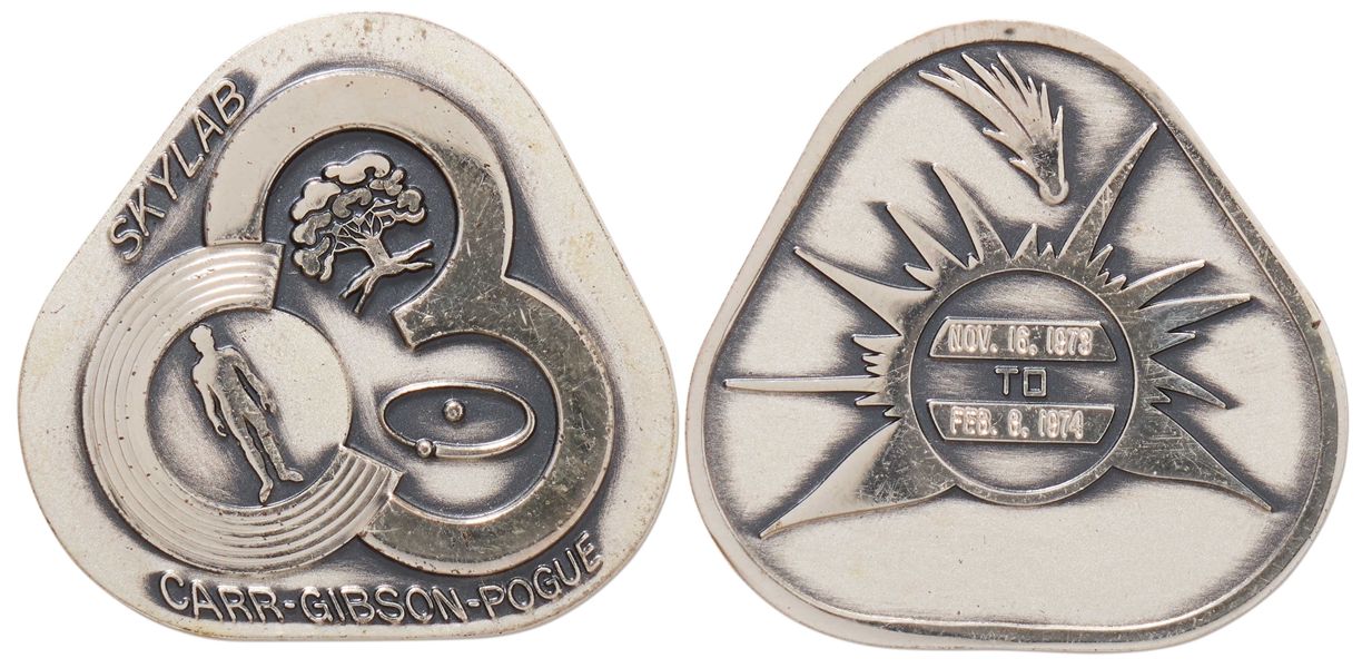 Flown Robbins Medallion from Skylab III -- From the Personal Collection of Astronaut Story Musgrave and With His LOA