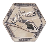 Flown Robbins Medallion from STS-6, the First Flight of Space Shuttle Challenger -- From the Personal Collection of STS-6 Astronaut Story Musgrave and With His LOA