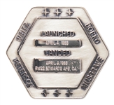Flown Robbins Medallion from STS-6, the First Flight of Space Shuttle Challenger -- From the Personal Collection of STS-6 Astronaut Story Musgrave and With His LOA