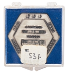 Flown Robbins Medallion from STS-6, the First Flight of Space Shuttle Challenger -- From the Personal Collection of STS-6 Astronaut Story Musgrave and With His LOA