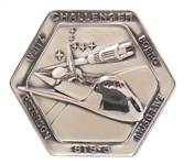 Flown Robbins Medallion from STS-6, the First Flight of Space Shuttle Challenger -- From the Personal Collection of STS-6 Astronaut Story Musgrave and With His LOA