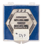 Flown Robbins Medallion from STS-6, the First Flight of Space Shuttle Challenger -- From the Personal Collection of STS-6 Astronaut Story Musgrave and With His LOA