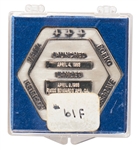 Flown Robbins Medallion from STS-6, the First Flight of Space Shuttle Challenger -- From the Personal Collection of STS-6 Astronaut Story Musgrave and With His LOA