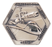 Flown Robbins Medallion from STS-6, the First Flight of Space Shuttle Challenger -- From the Personal Collection of STS-6 Astronaut Story Musgrave and With His LOA