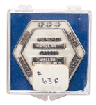 Flown Robbins Medallion from STS-6, the First Flight of Space Shuttle Challenger -- From the Personal Collection of STS-6 Astronaut Story Musgrave and With His LOA
