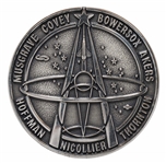 Flown Robbins Medallion from STS-61 Space Shuttle Endeavour -- From the Personal Collection of STS-61 Astronaut Story Musgrave and With His LOA