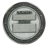 Flown Robbins Medallion from STS-61 Space Shuttle Endeavour -- From the Personal Collection of STS-61 Astronaut Story Musgrave and With His LOA
