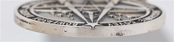 Flown Robbins Medallion from STS-61 Space Shuttle Endeavour -- From the Personal Collection of STS-61 Astronaut Story Musgrave and With His LOA