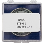 Flown Robbins Medallion from STS-61 Space Shuttle Endeavour -- From the Personal Collection of STS-61 Astronaut Story Musgrave and With His LOA