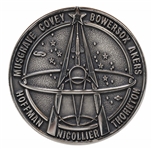 Flown Robbins Medallion from STS-61 Space Shuttle Endeavour -- From the Personal Collection of STS-61 Astronaut Story Musgrave and With His LOA