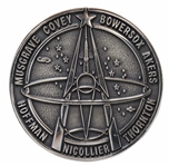 Flown Robbins Medallion from STS-61 Space Shuttle Endeavour -- From the Personal Collection of STS-61 Astronaut Story Musgrave and With His LOA