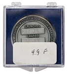 Flown Robbins Medallion from STS-61 Space Shuttle Endeavour -- From the Personal Collection of STS-61 Astronaut Story Musgrave and With His LOA