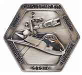 Robbins Medallion from STS-6, the First Flight of Space Shuttle Challenger -- From the Personal Collection of STS-6 Astronaut Story Musgrave and With His LOA