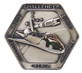 Robbins Medallion from STS-6, the First Flight of Space Shuttle Challenger -- From the Personal Collection of STS-6 Astronaut Story Musgrave and With His LOA