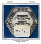 Robbins Medallion from STS-6, the First Flight of Space Shuttle Challenger -- From the Personal Collection of STS-6 Astronaut Story Musgrave and With His LOA