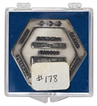 Robbins Medallion from STS-6, the First Flight of Space Shuttle Challenger -- From the Personal Collection of STS-6 Astronaut Story Musgrave and With His LOA