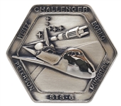Robbins Medallion from STS-6, the First Flight of Space Shuttle Challenger -- From the Personal Collection of STS-6 Astronaut Story Musgrave and With His LOA
