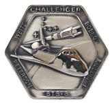 Robbins Medallion from STS-6, the First Flight of Space Shuttle Challenger -- From the Personal Collection of STS-6 Astronaut Story Musgrave and With His LOA