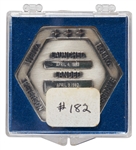 Robbins Medallion from STS-6, the First Flight of Space Shuttle Challenger -- From the Personal Collection of STS-6 Astronaut Story Musgrave and With His LOA