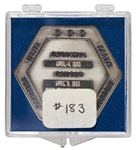 Robbins Medallion from STS-6, the First Flight of Space Shuttle Challenger -- From the Personal Collection of STS-6 Astronaut Story Musgrave and With His LOA