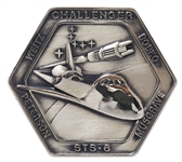 Robbins Medallion from STS-6, the First Flight of Space Shuttle Challenger -- From the Personal Collection of STS-6 Astronaut Story Musgrave and With His LOA