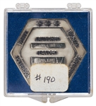 Robbins Medallion from STS-6, the First Flight of Space Shuttle Challenger -- From the Personal Collection of STS-6 Astronaut Story Musgrave and With His LOA