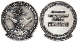 Flown Robbins Medallion from STS-51F Space Shuttle Challenger -- From the Personal Collection of STS-51F Astronaut Story Musgrave and With His LOA