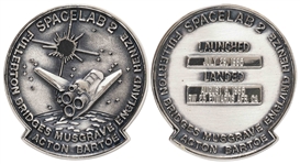 Flown Robbins Medallion from STS-51F Space Shuttle Challenger -- From the Personal Collection of STS-51F Astronaut Story Musgrave and With His LOA