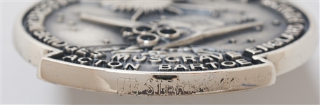 Flown Robbins Medallion from STS-51F Space Shuttle Challenger -- From the Personal Collection of STS-51F Astronaut Story Musgrave and With His LOA