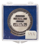 Flown Robbins Medallion from STS-51F Space Shuttle Challenger -- From the Personal Collection of STS-51F Astronaut Story Musgrave and With His LOA