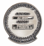 Flown Robbins Medallion from STS-51F Space Shuttle Challenger -- From the Personal Collection of STS-51F Astronaut Story Musgrave and With His LOA