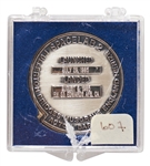Flown Robbins Medallion from STS-51F Space Shuttle Challenger -- From the Personal Collection of STS-51F Astronaut Story Musgrave and With His LOA